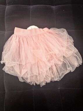Pink Tulle Layered Skirt - Women's Ballet-Style Skirt